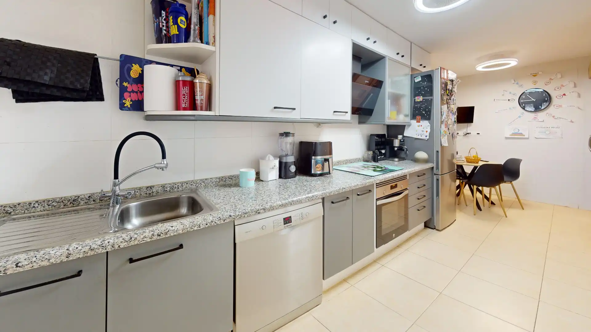 Cocina de Ático en venta en Sant Joan d'Alacant con Aire acondicionado, Parquet y Terraza