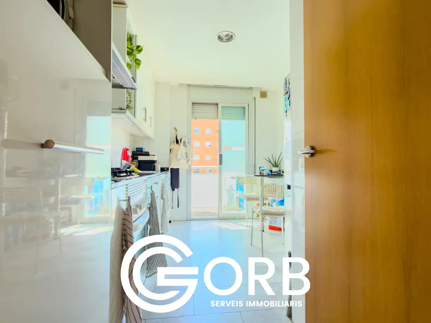 Kitchen of Flat for sale in Mataró  with Air Conditioner, Heating and Private garden