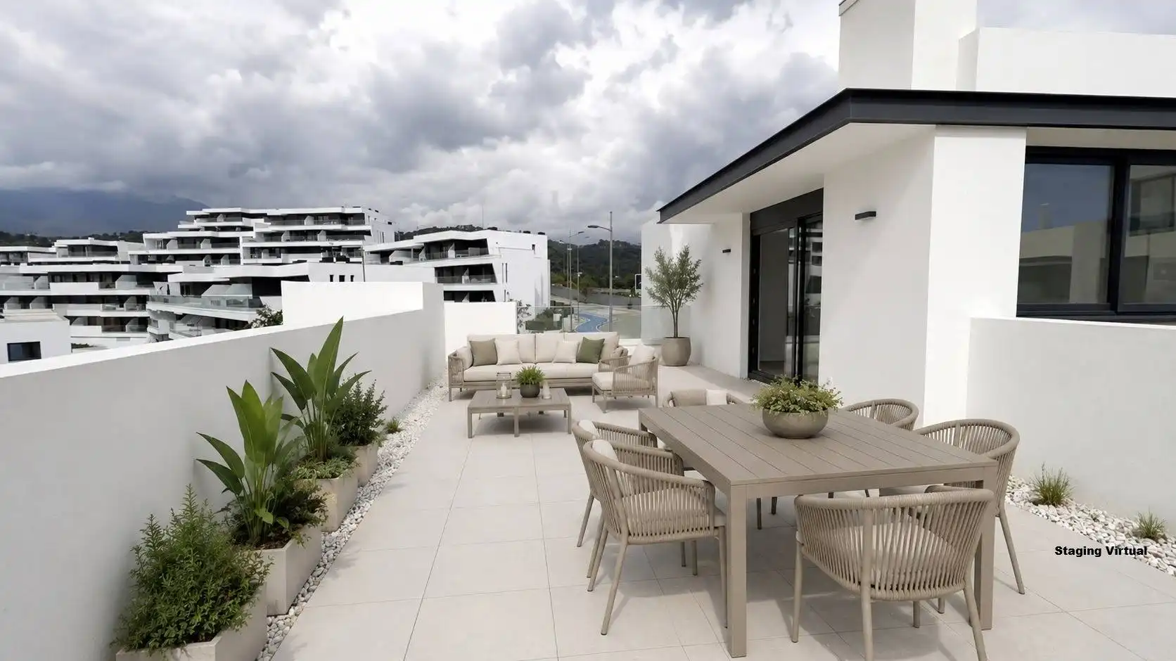 Attico con terrazza in vendita a Estepona Pueblo, imagen 3