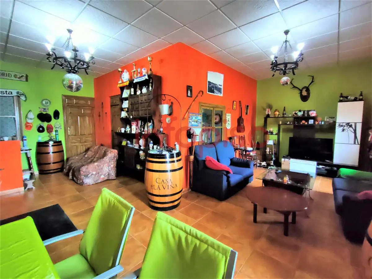 Sala d'estar de Finca rústica en venda en Almuradiel amb Terrassa