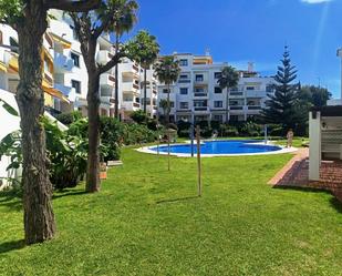 Jardí de Planta baixa en venda en Benalmádena amb Aire condicionat, Terrassa i Piscina