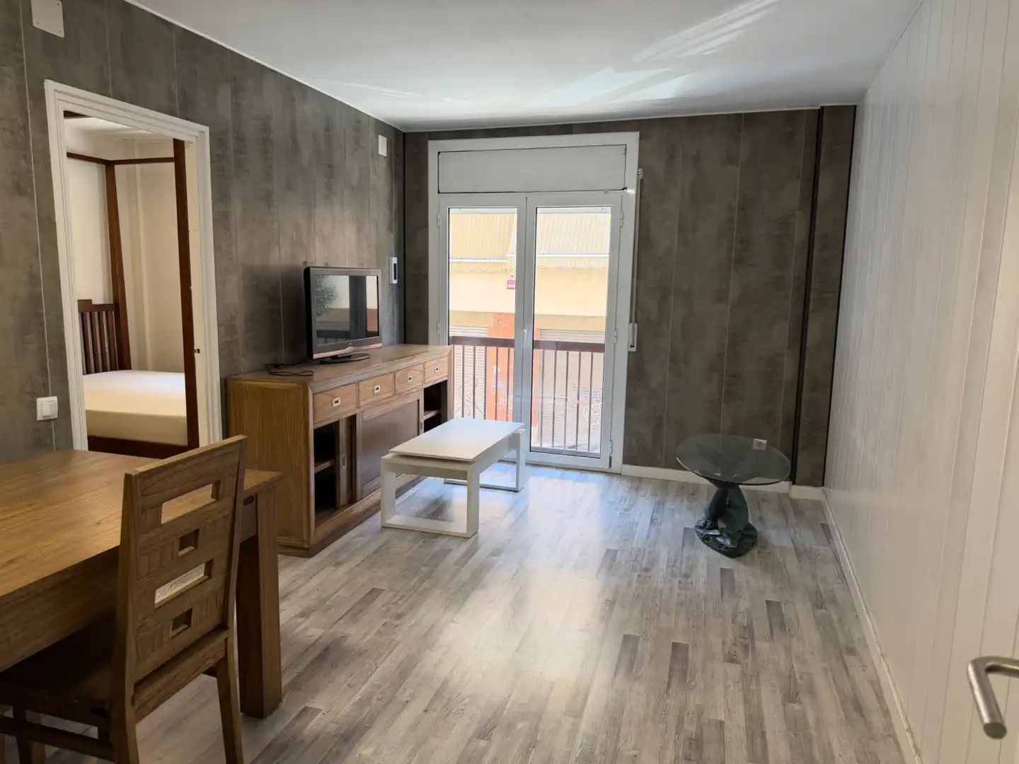 Living room of Flat for sale in Parets del Vallès  with Air Conditioner and Parquet flooring