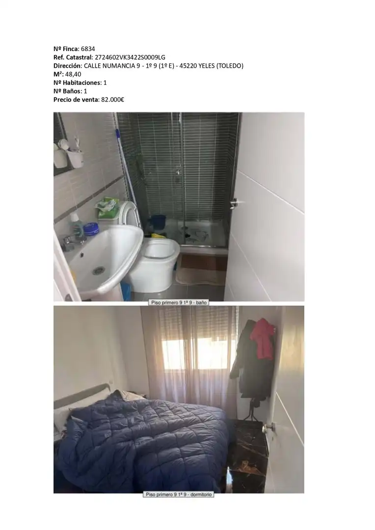 Bathroom of Flat for sale in Yeles  with Heating