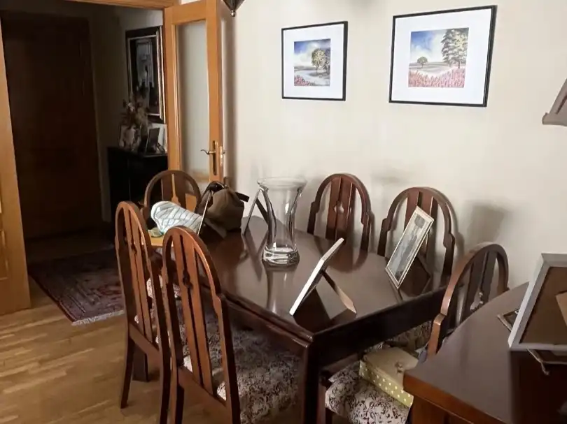 Dining room of Flat for sale in  Madrid Capital  with Air Conditioner