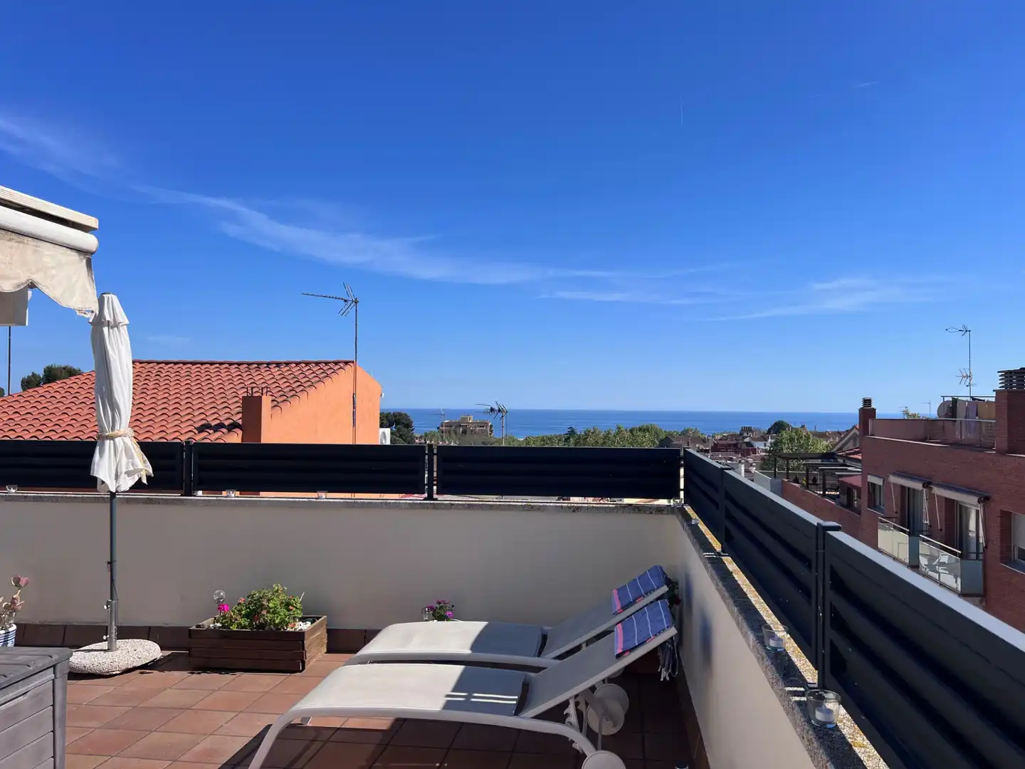 Terraza de Dúplex en venta en Vilassar de Dalt con Aire acondicionado, Calefacción y Parquet