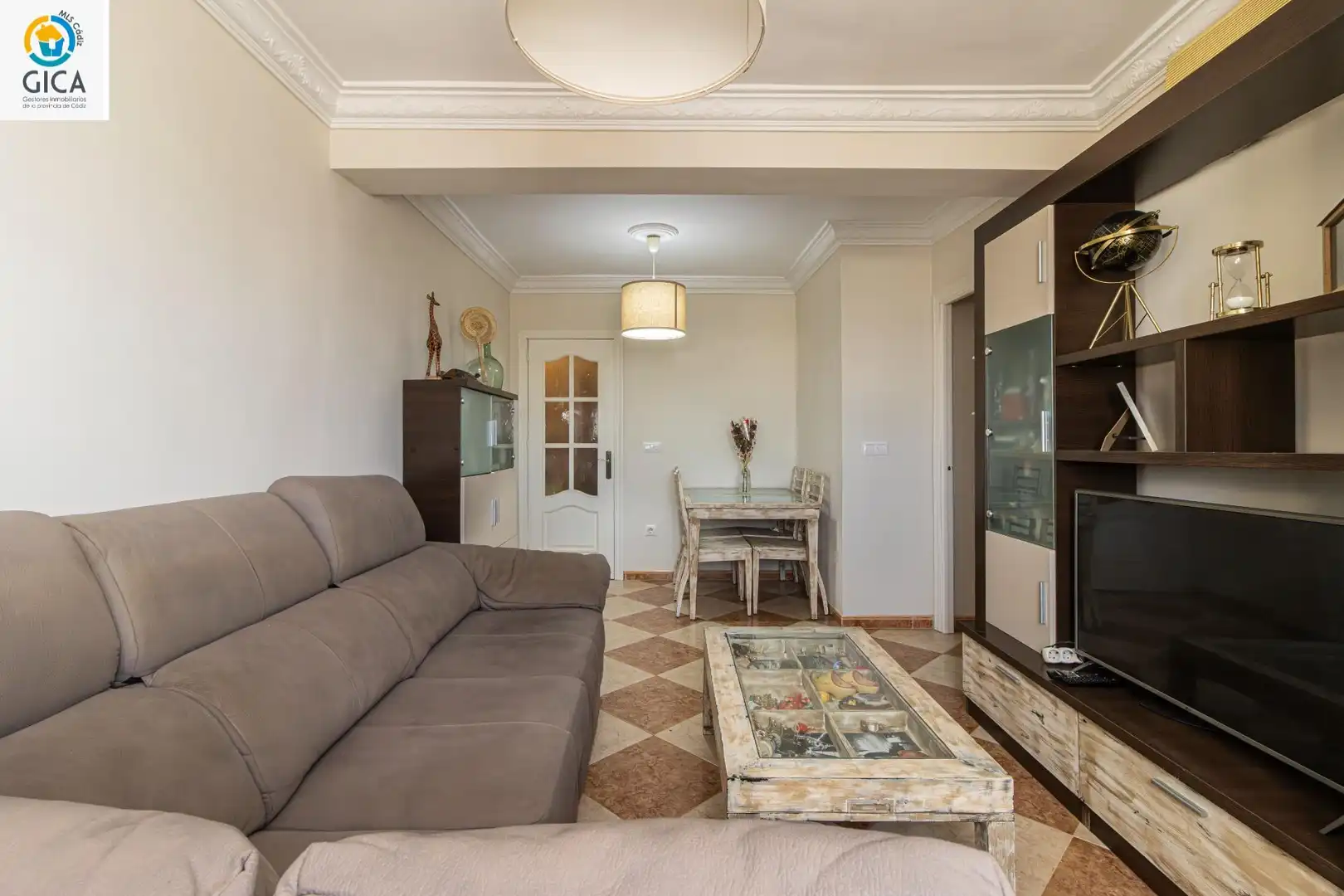 Living room of Flat for sale in Jerez de la Frontera  with Air Conditioner