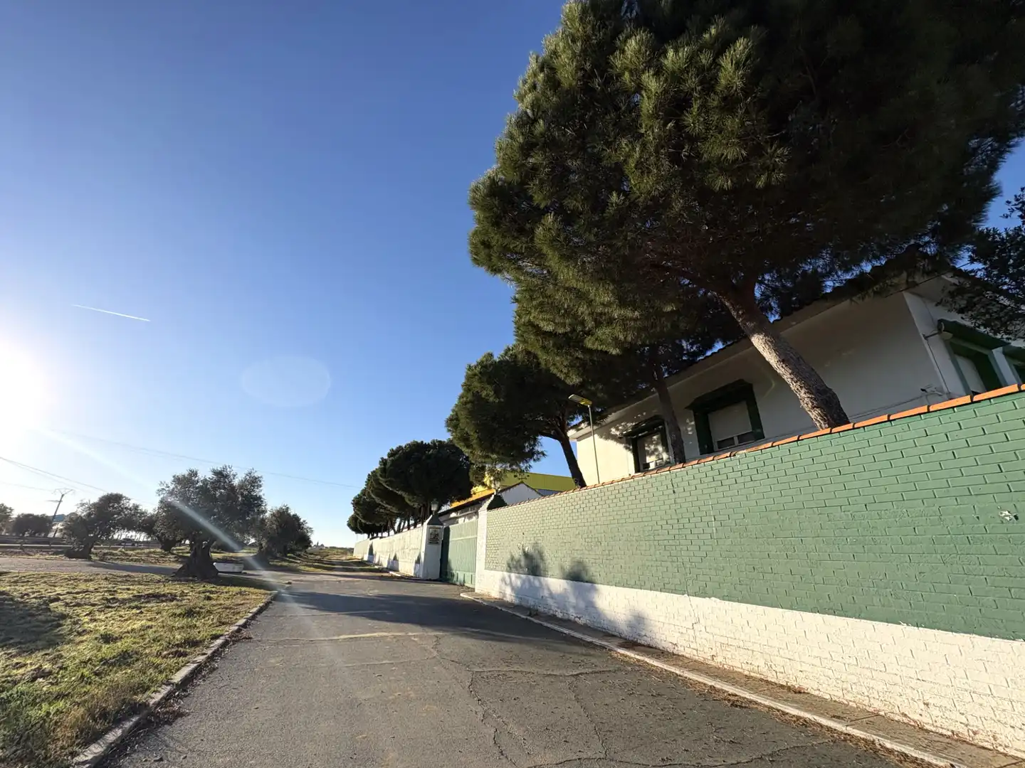 Vista exterior de Nave industrial en venta en Cedillo del Condado con Alarma