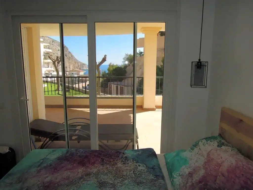 Terrassa de Apartament de lloguer en Calpe / Calp amb Aire condicionat, Calefacció i Traster