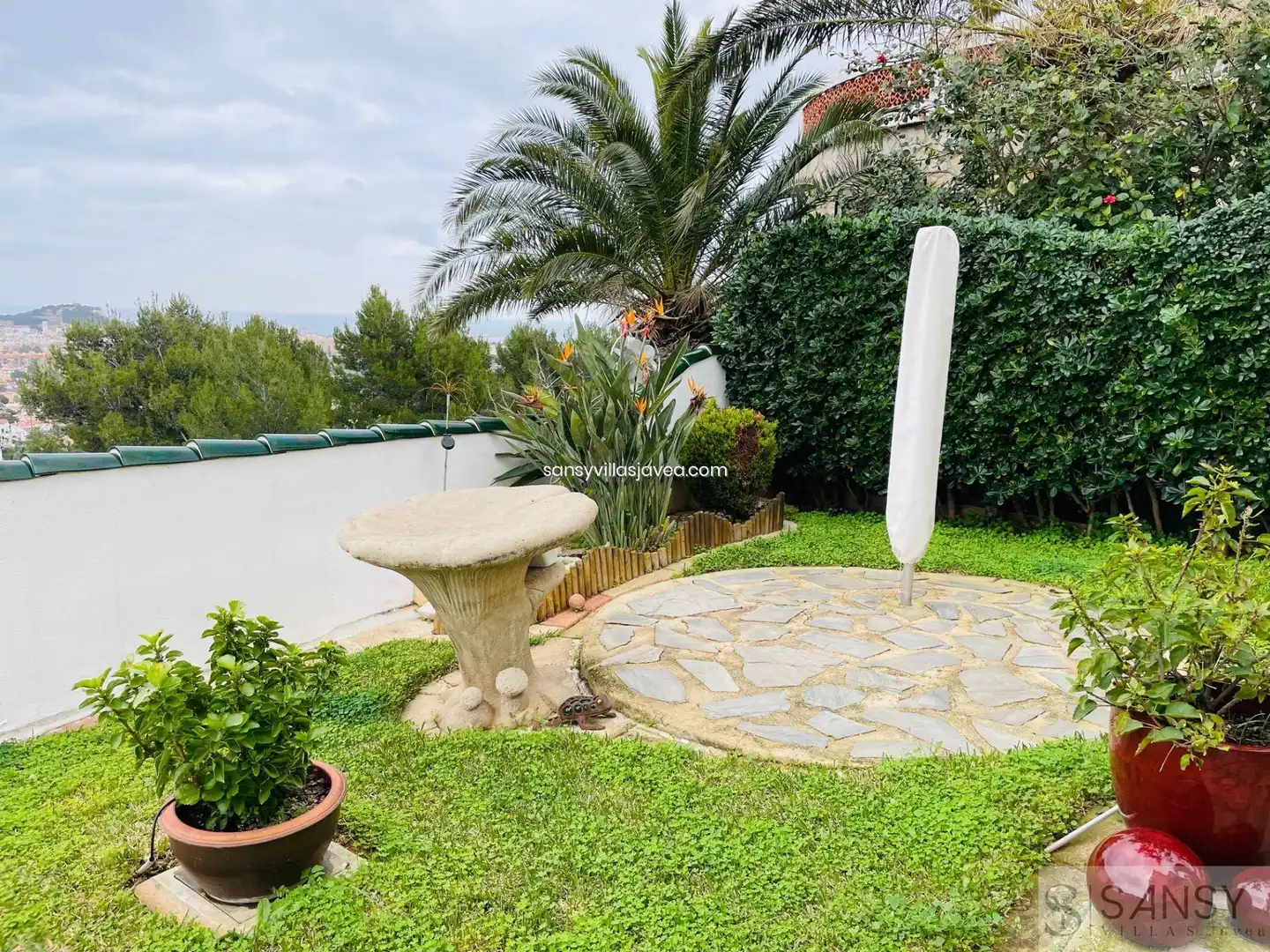 Garden of Houses for sale in Dénia  with Air Conditioner and Storage room