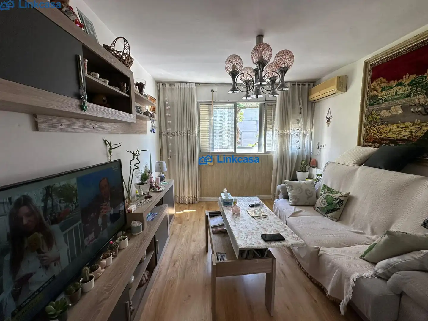 Sala d'estar de Pis en venda en  Madrid Capital amb Aire condicionat i Calefacció