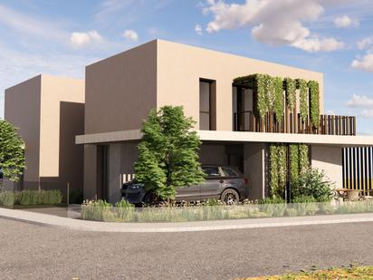 Exterior view of House or chalet for sale in Banyoles  with Private garden, Parquet flooring and Terrace