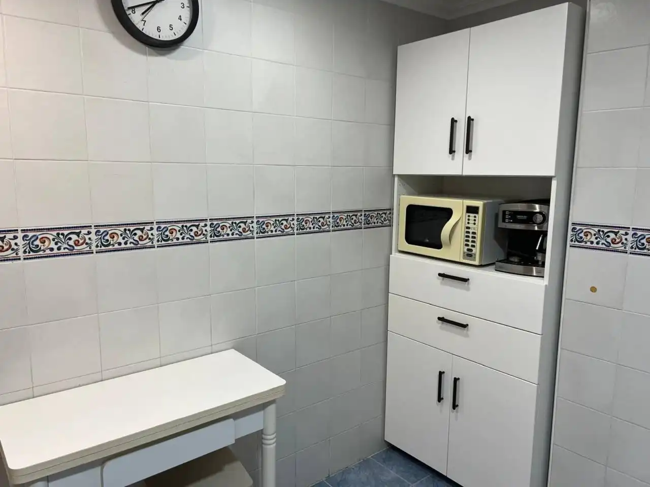 Cocina de Piso de alquiler en Valencia con Aire acondicionado, Calefacción y Amueblado