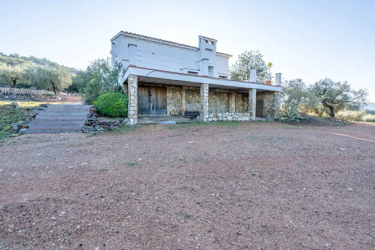Exterior view of Country homes for sale in Freginals  with Air Conditioner, Terrace and Furnished