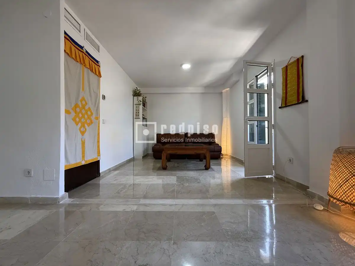 Sala d'estar de Pis en venda en Málaga amb Aire condicionat, Calefacció i Jardí privat