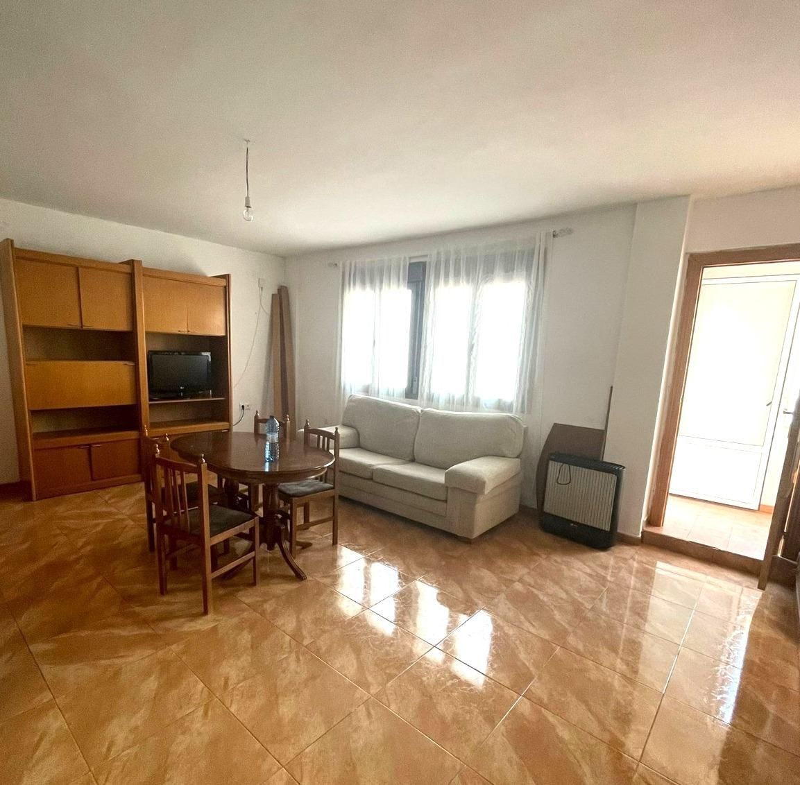Living room of Flat for sale in  Albacete Capital  with Terrace and Storage room