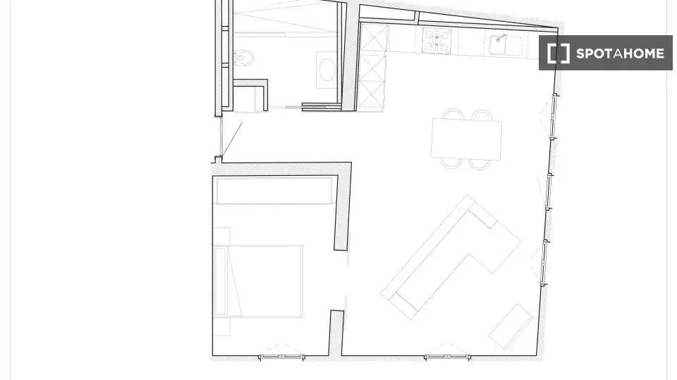 Flat with terrace to rent in Ciutat Vella, imagen 17