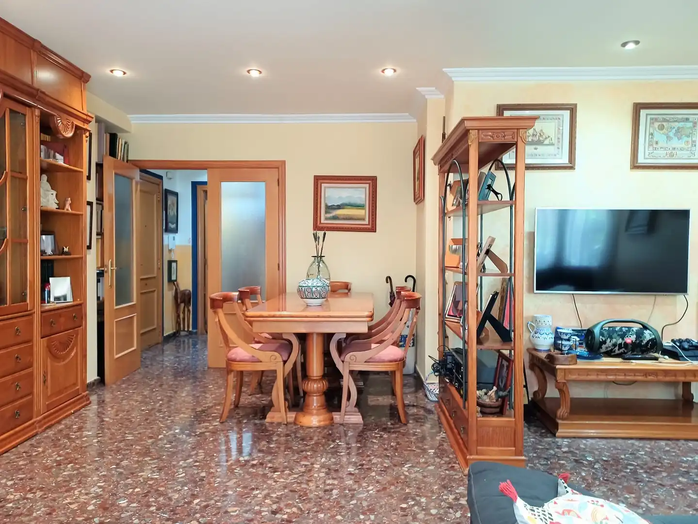 Dining room of Flat for sale in Ontinyent  with Heating, Private garden and Terrace