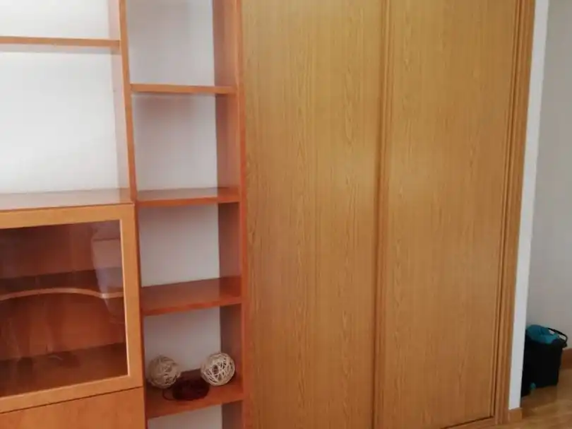 Bedroom of Study for rent in Ciudad Real  with Parquet flooring, Furnished and Oven