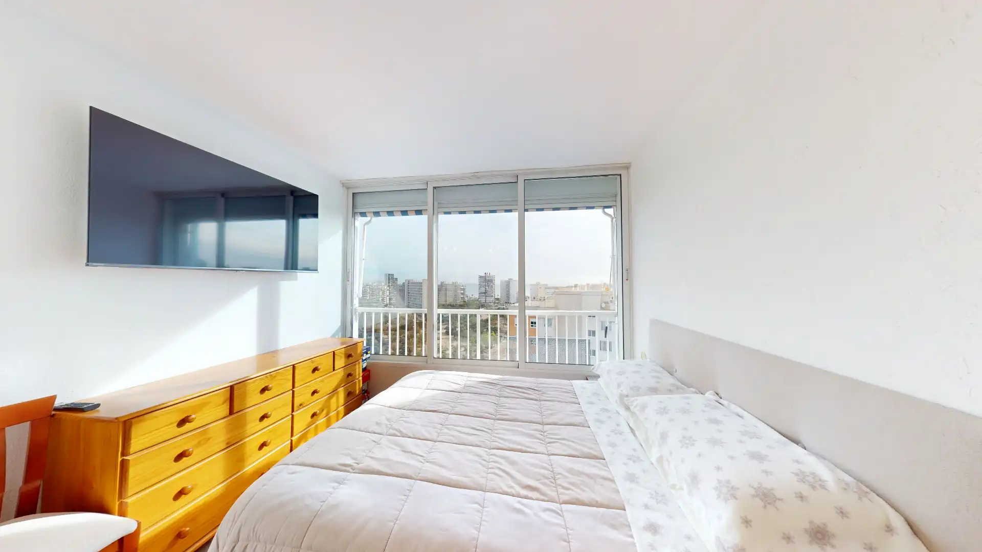 Bedroom of Flat for sale in Alicante / Alacant  with Air Conditioner, Heating and Terrace