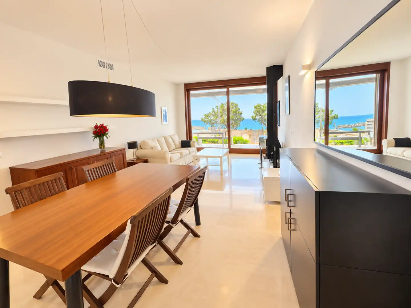 Dining room of Flat for rent in Colònia de Sant Pere