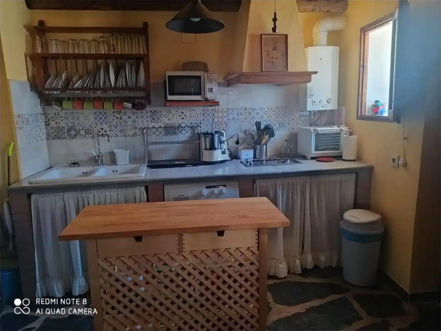 Cuina de Casa adosada de lloguer en Aracena amb Moblat, Forn i Rentadora