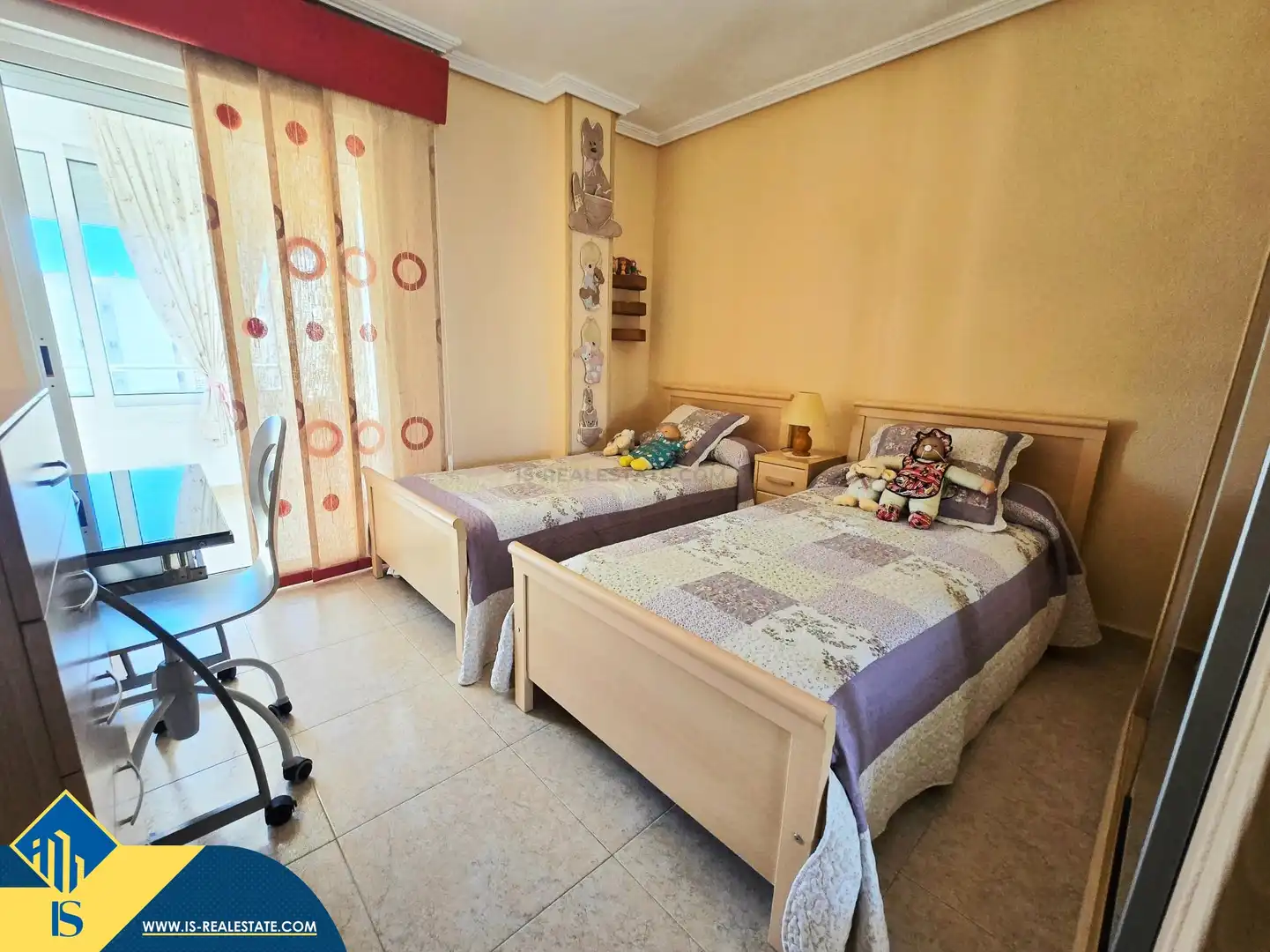 Bedroom of Flat for sale in Alicante / Alacant  with Terrace and Furnished