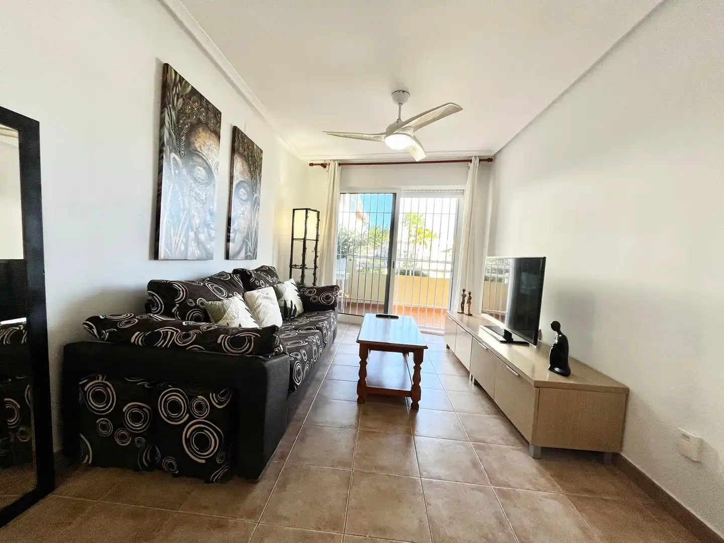 Living room of Apartments for rent in Orihuela  with Air Conditioner, Heating and Terrace