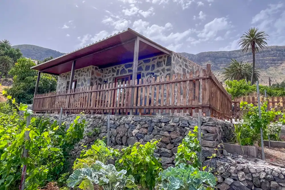 Vista exterior de Finca rústica en venda en Vallehermoso amb Terrassa