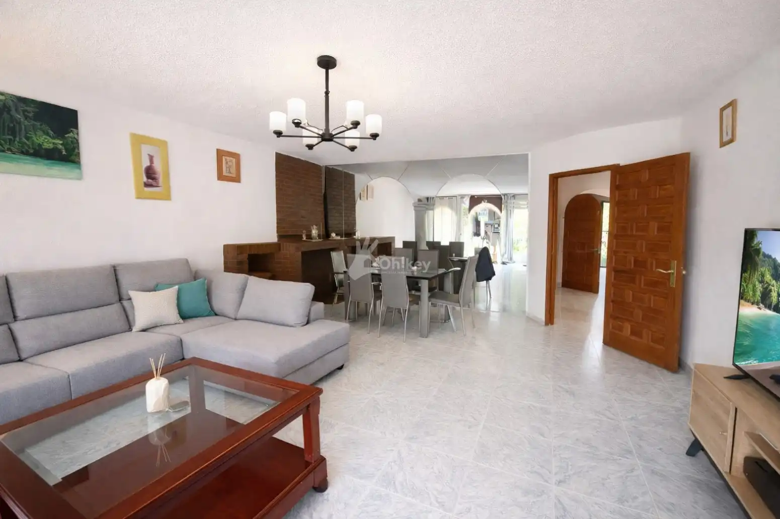 Sala de estar de Casa o chalet en venta en Daganzo de Arriba con Calefacción, Terraza y Trastero