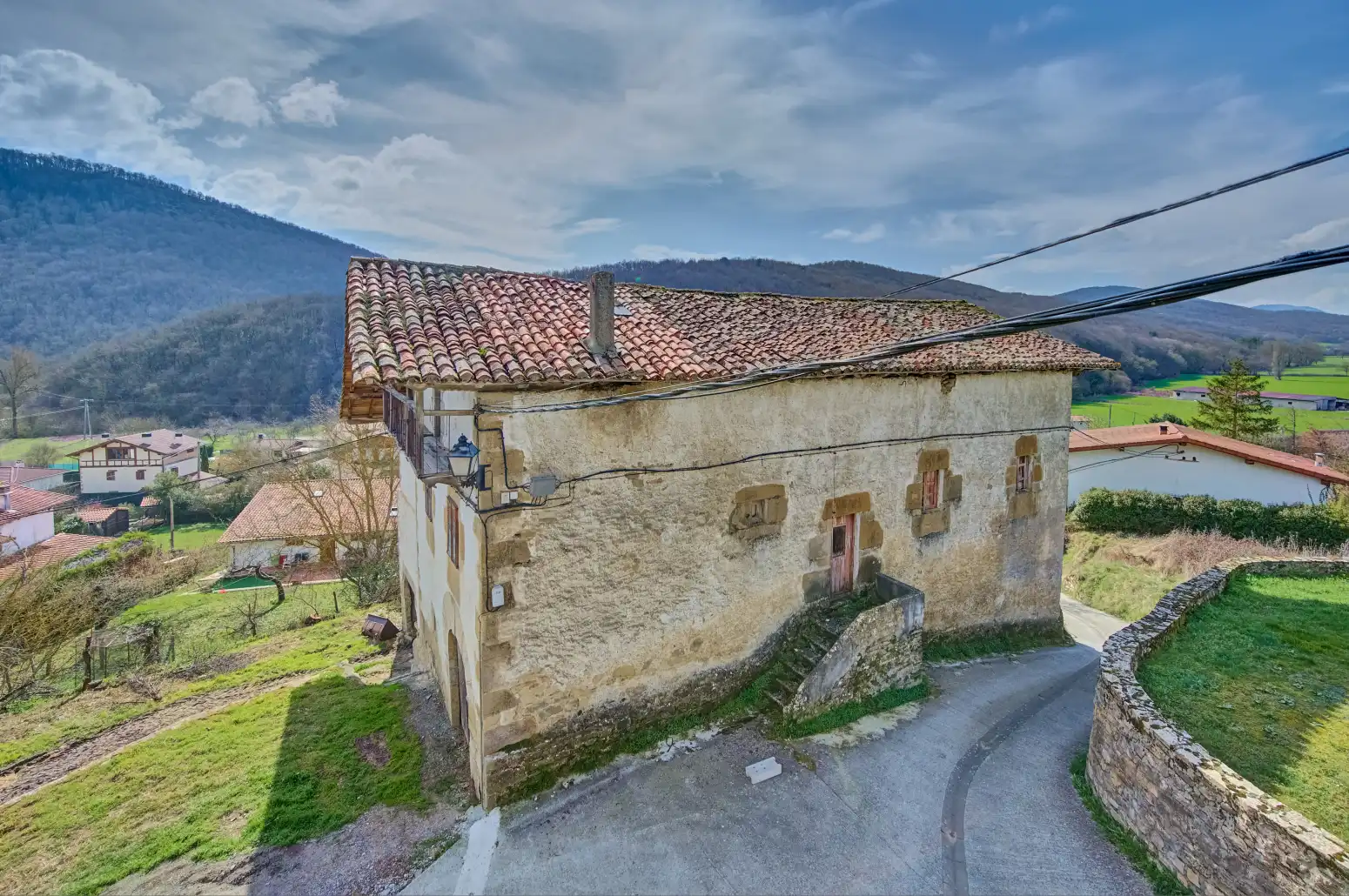 Vista exterior de Casa o chalet en venta en Atetz con Jardín privado