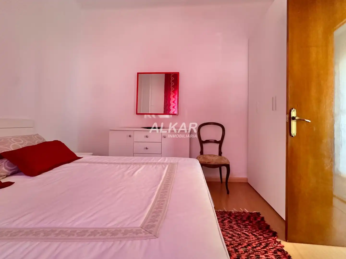 Bedroom of Houses for sale in Ribaforada  with Air Conditioner, Heating and Parquet flooring