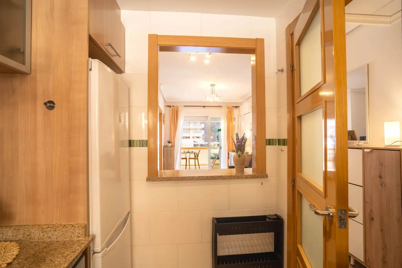 Cuina de Apartament en venda en Oropesa del Mar / Orpesa amb Jardí privat, Terrassa i Traster