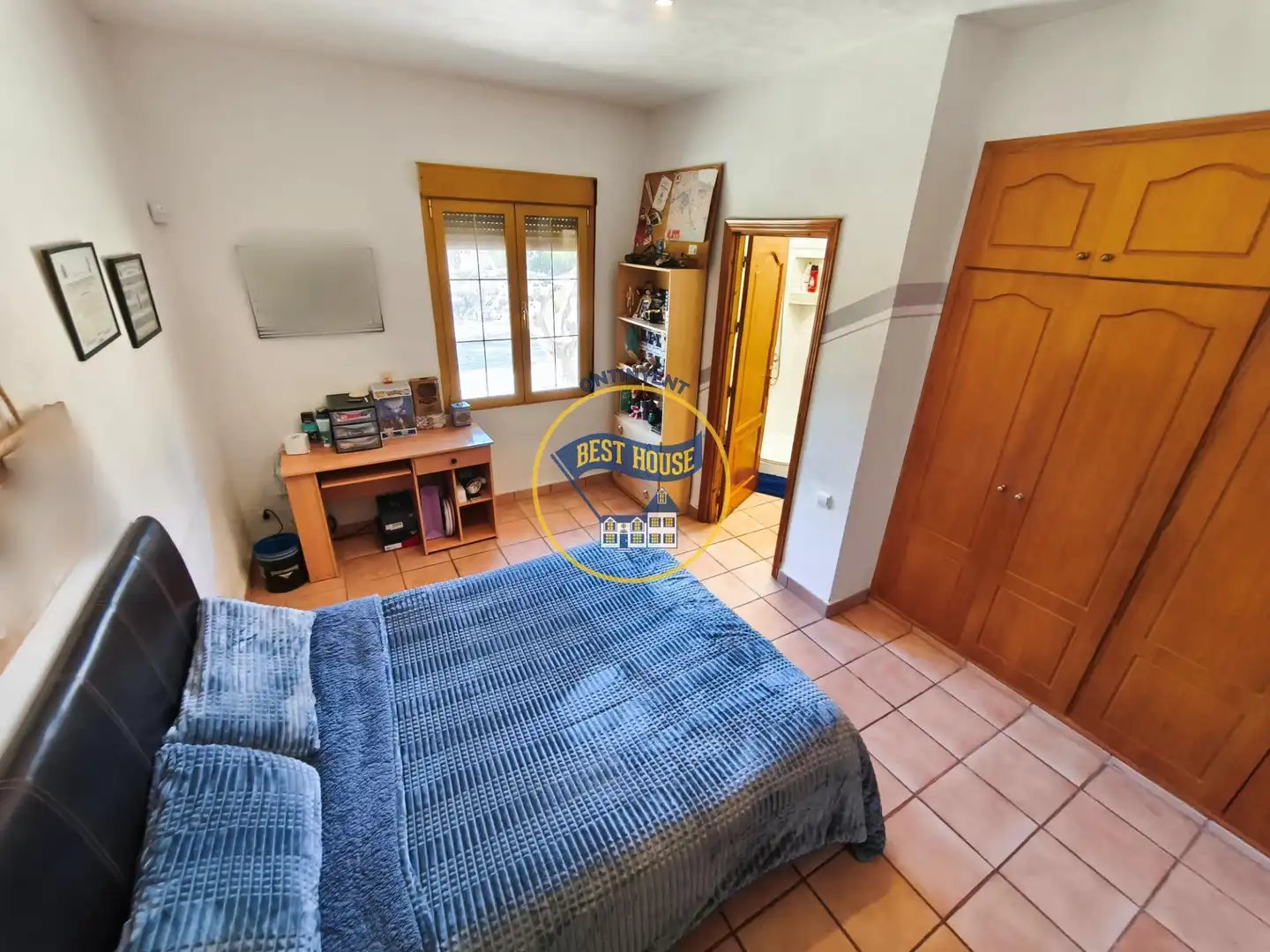 Vista exterior de Casa o xalet en venda en Ontinyent amb Jardí privat i Piscina