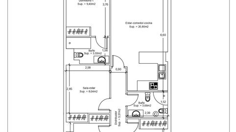 Foto 4 de Apartament en venda a Calle Antonio Bosque, 1, Playa de la Concha, Oropesa del Mar / Orpesa
