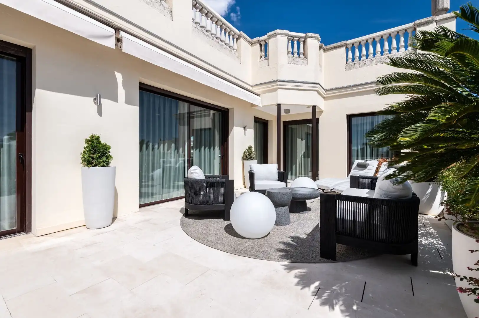 Terraza de Ático de alquiler en Madrid con Aire acondicionado, Calefacción y Terraza