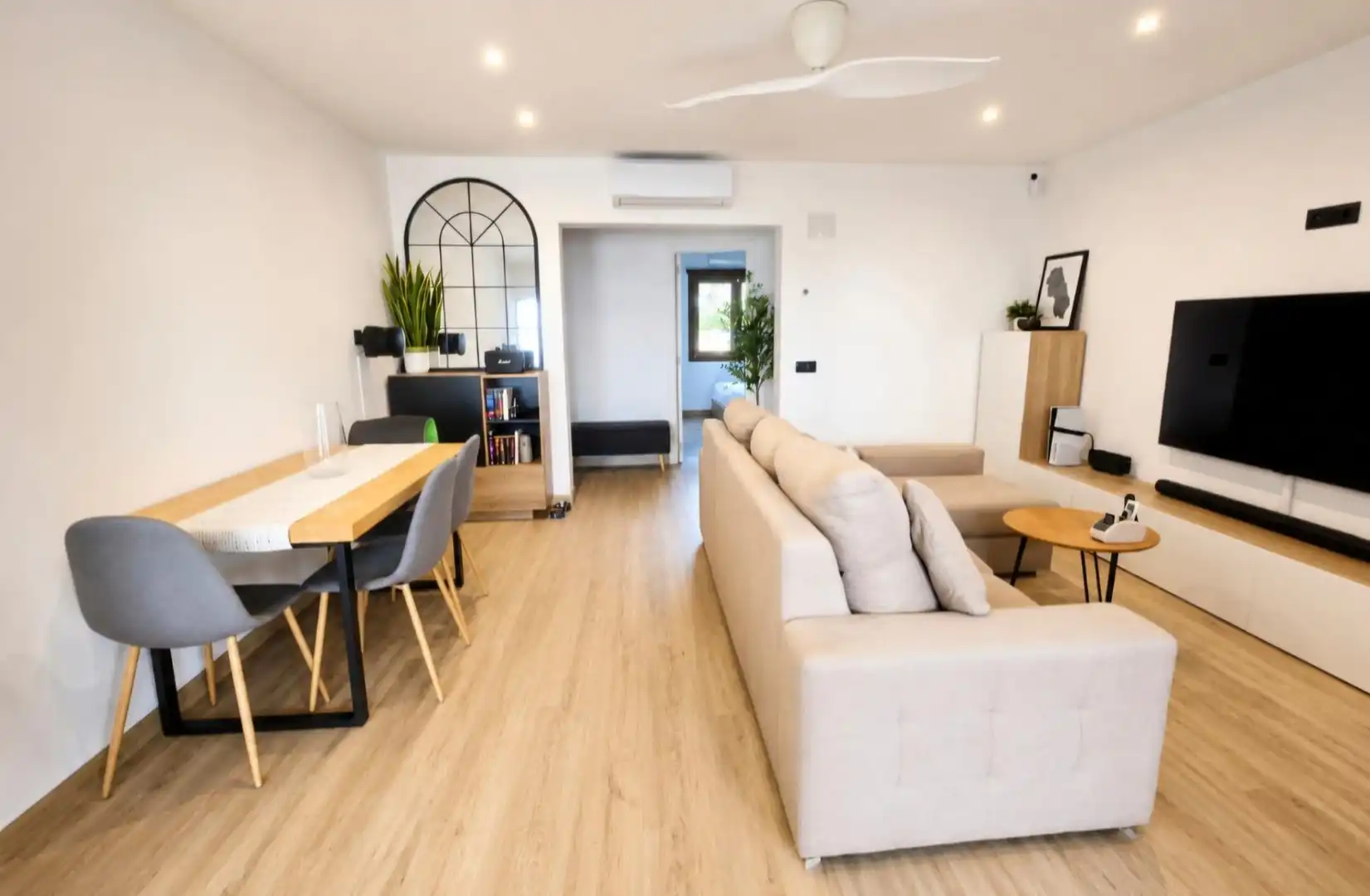 Sala de estar de Piso en venta en  Palma de Mallorca con Aire acondicionado, Calefacción y Balcón
