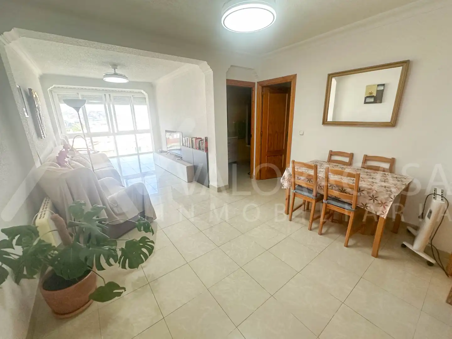Living room of Flat for rent in Málaga  with Air Conditioner, Furnished and Microwave