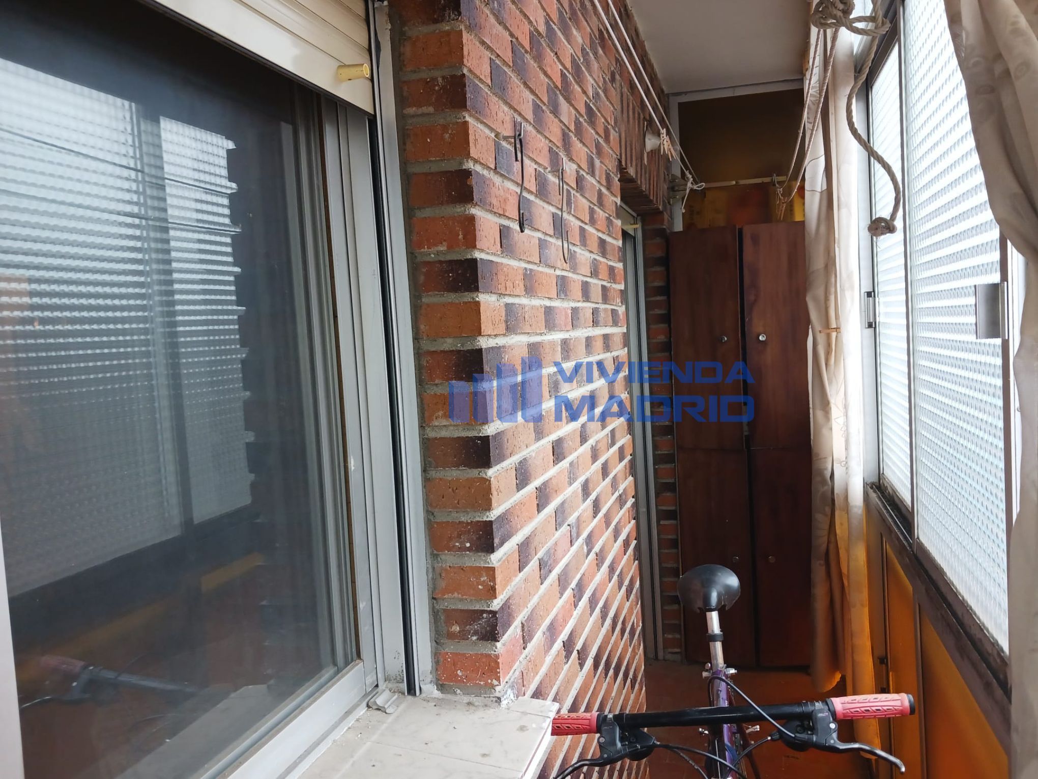 Balcony of Flat for sale in  Madrid Capital  with Parquet flooring and Furnished