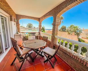 Jardí de Casa o xalet de lloguer en Vélez-Málaga amb Aire condicionat, Terrassa i Piscina