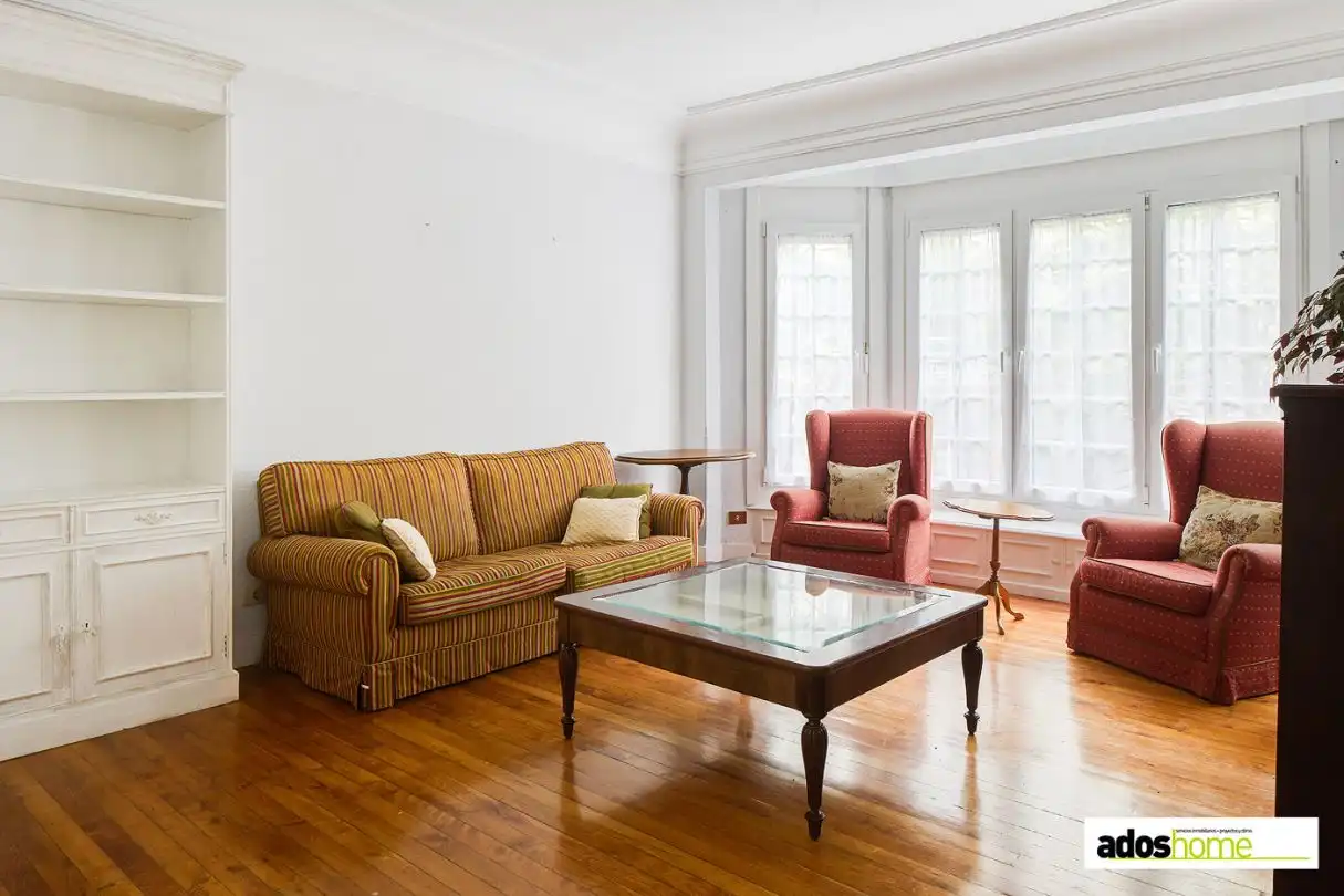 Sala de estar de Piso en venta en Zarautz con Balcón