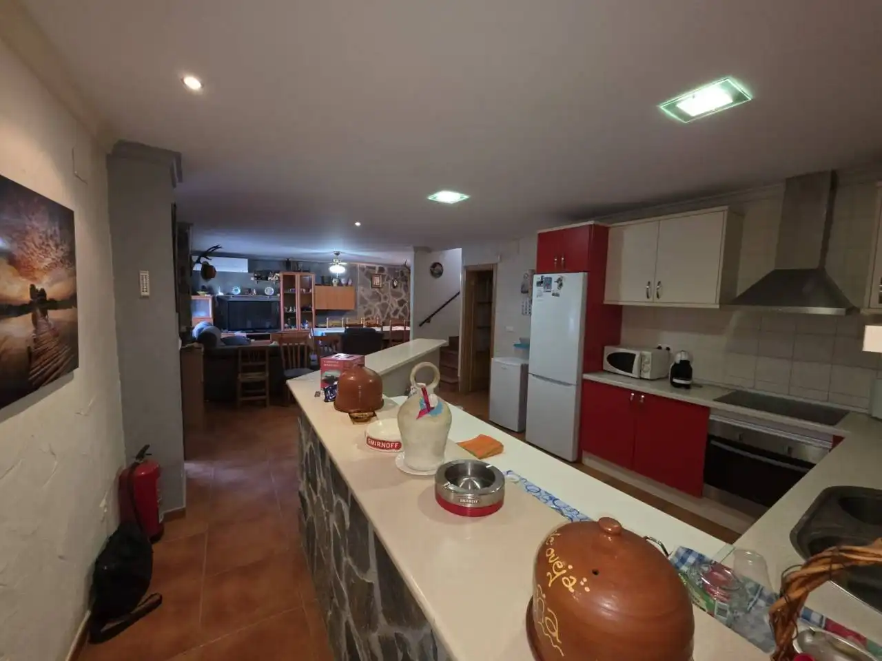 Cuina de Casa o xalet en venda en Masegoso amb Aire condicionat i Terrassa