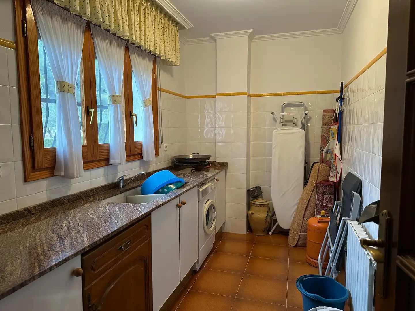 Cuina de Casa o xalet en venda en Ontinyent amb Aire condicionat, Calefacció i Jardí privat