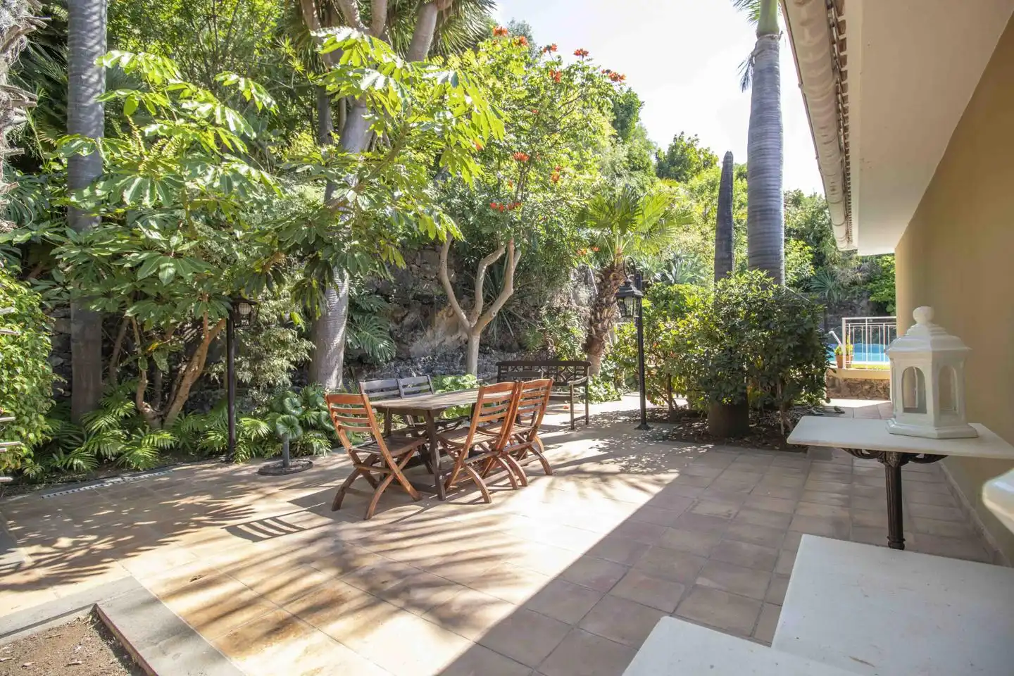 Terrassa de Casa adosada en venda en Santa Úrsula amb Jardí privat, Terrassa i Piscina