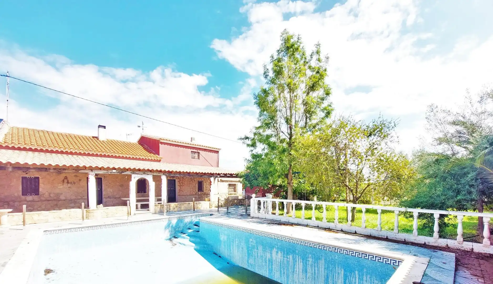 Swimming pool of Country homes for sale in Lorca  with Private garden and Furnished