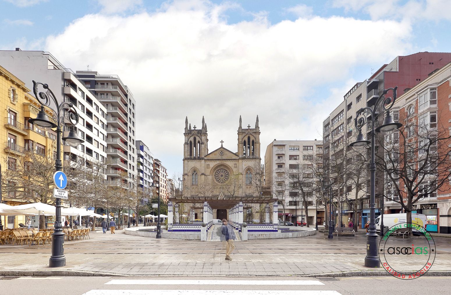 Exterior view of Flat for sale in Gijón   with Heating