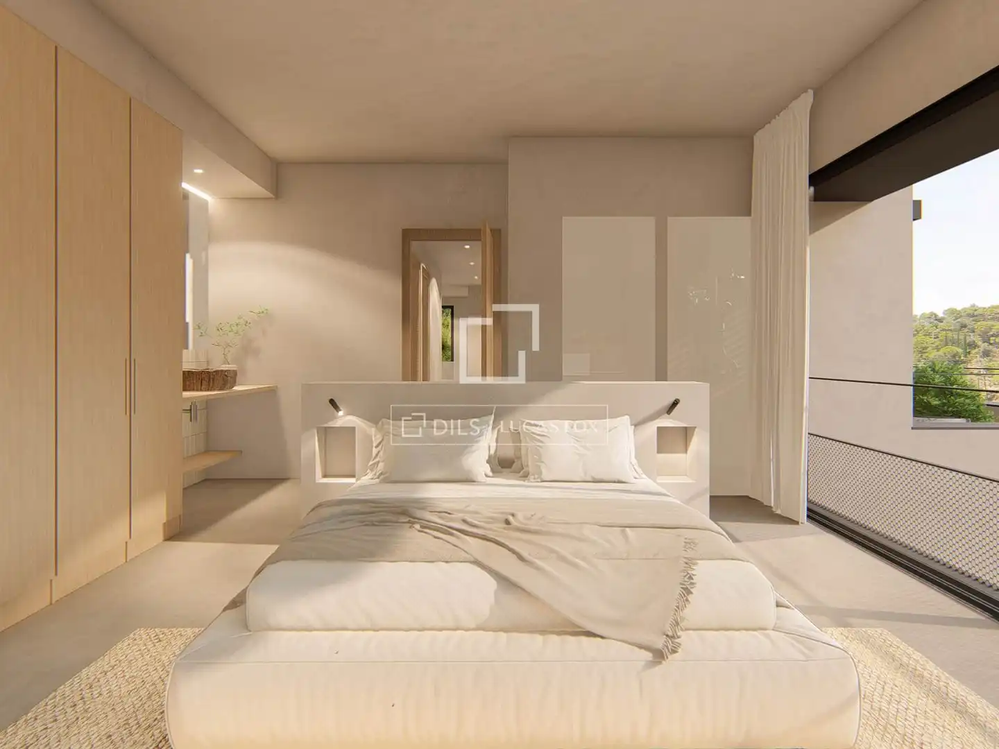 Habitación de Casa o chalet en venta en Begur con Aire acondicionado, Calefacción y Jardín privado