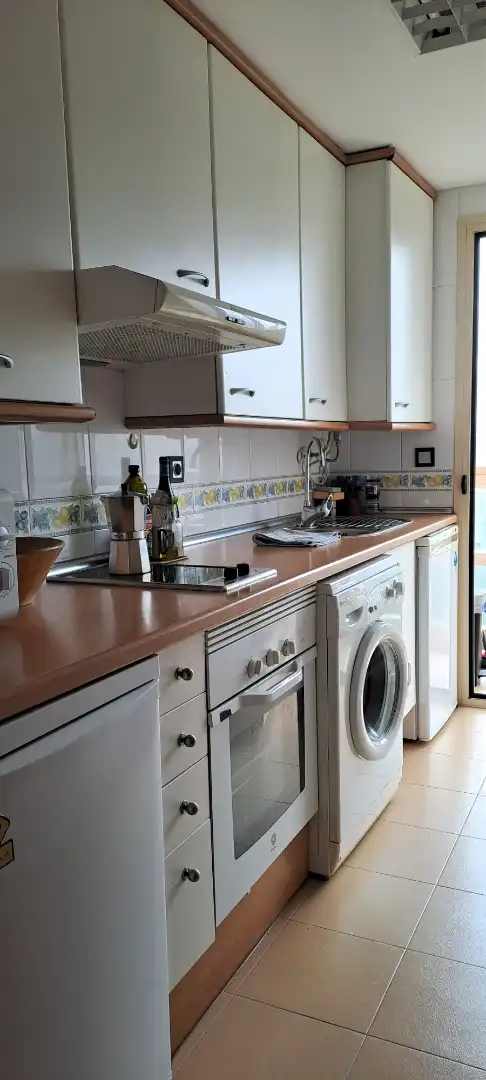 Kitchen of Flat for sale in Madrid  with Air Conditioner, Heating and Terrace