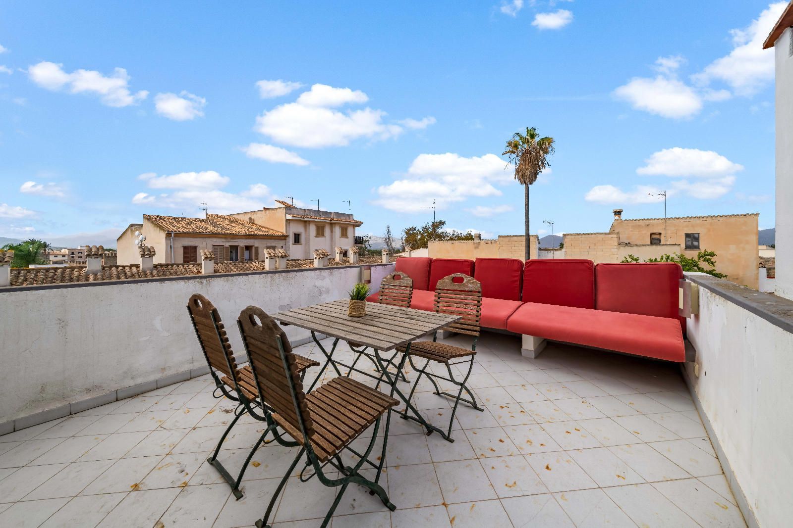 Terrassa de Casa adosada en venda en Alcúdia amb Calefacció, Parquet i Terrassa
