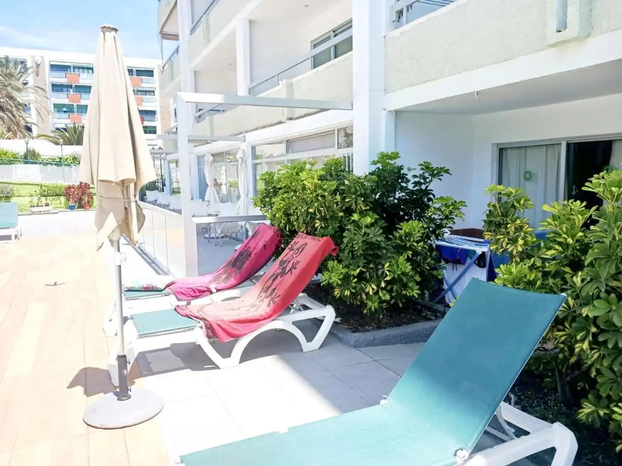 Terraza de Planta baja de alquiler en San Bartolomé de Tirajana con Terraza, Amueblado y Internet