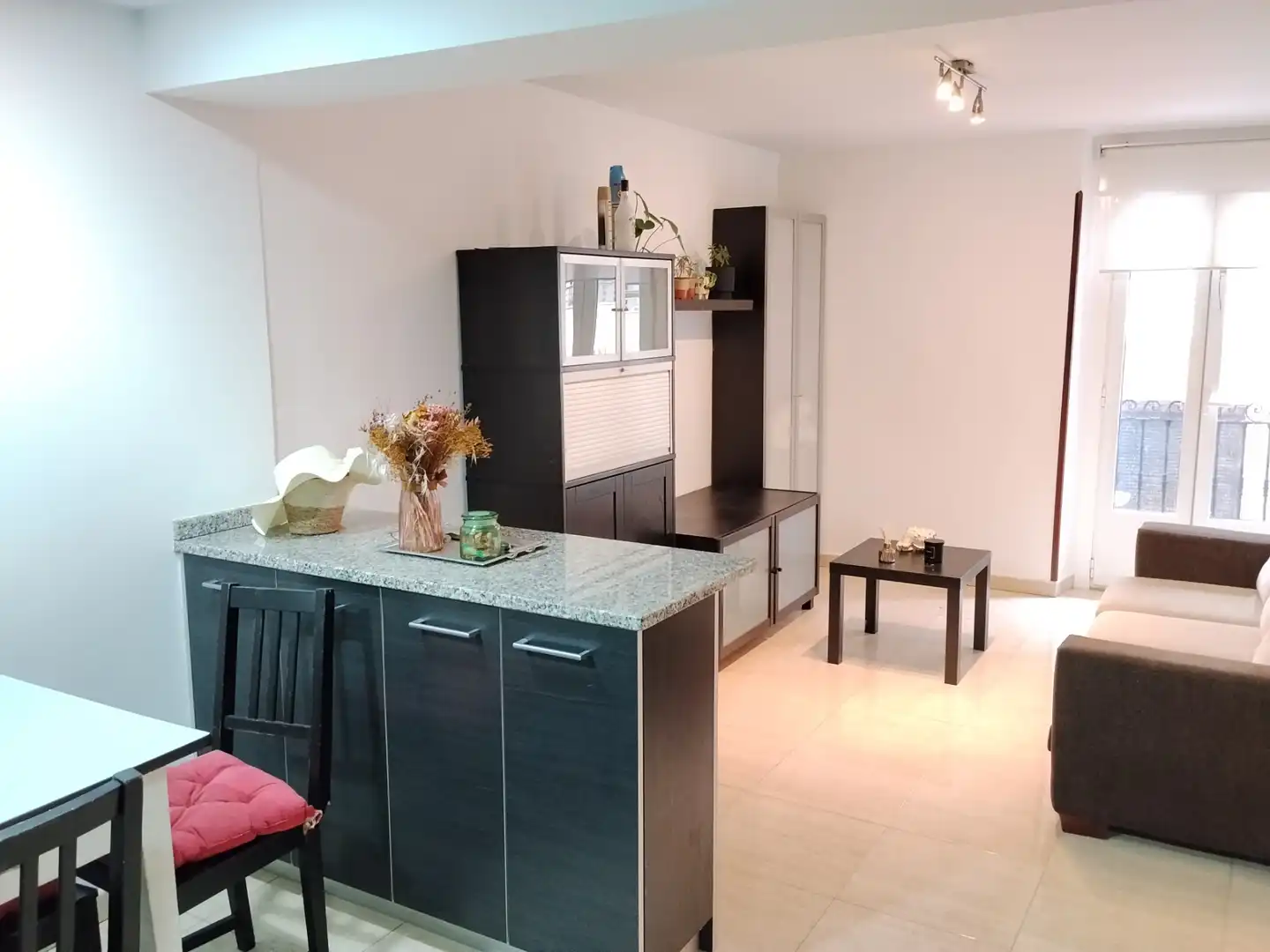 Kitchen of Flat for sale in Ordizia  with Furnished and Balcony